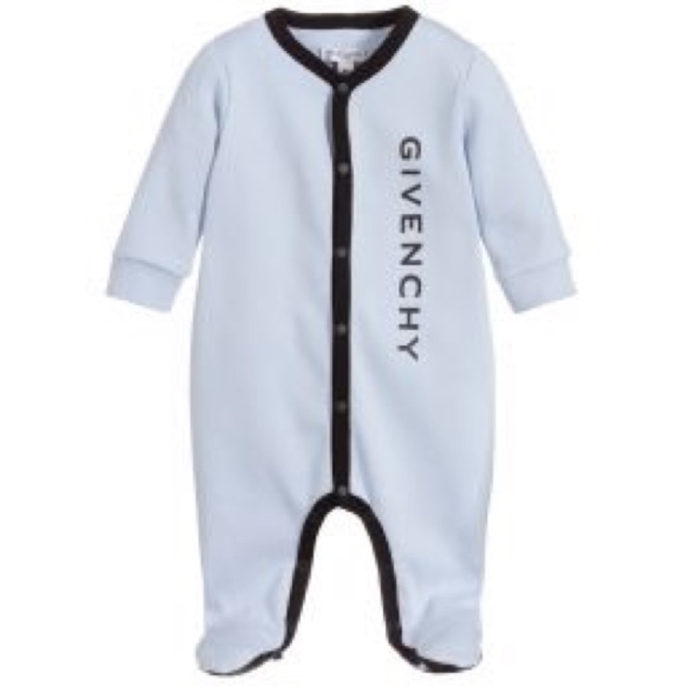 Givenchy Blue “Mini” Baby Sleeper